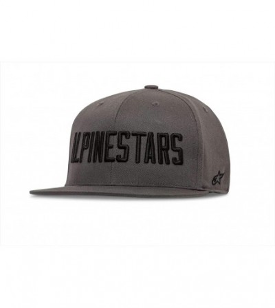 Baseball Caps Men's Logo Flexfit Tech Hat- Cuvred Bill Structured Crown - Word Hat Charcoal/Black - CW18GTRMCS5