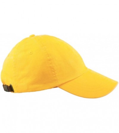 Baseball Caps 6-Panel Low-Profile Washed Pigment-Dyed Cap - Lemon - CY12N45LMWD