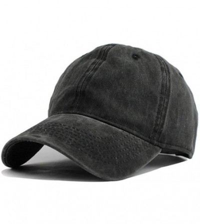 Cowboy Hats Hercvles Plain Adjustable Cowboy Cap Denim Hat for Women and Men - Snake10 - C518ZX58TRG