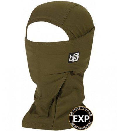 Balaclavas Expedition Hood Balaclava Face Mask- Dual Layer Cold Weather Headwear for Men and Women for Extra Warmth - Olive -...
