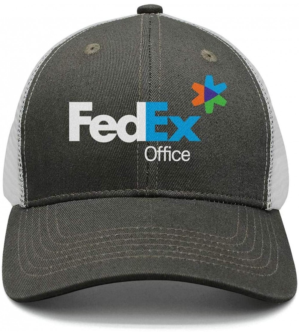 Baseball Caps Mens Printed FedEx-Ground-Express-Violet-Green-Logo-Symbol-Adjustable Sun Cap - Army-green-11 - C118QWX2OKK