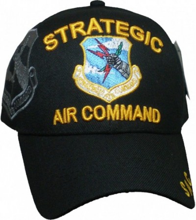 Baseball Caps Strategic Air Command Shadow Mens Cap - Black - CC1866RU933