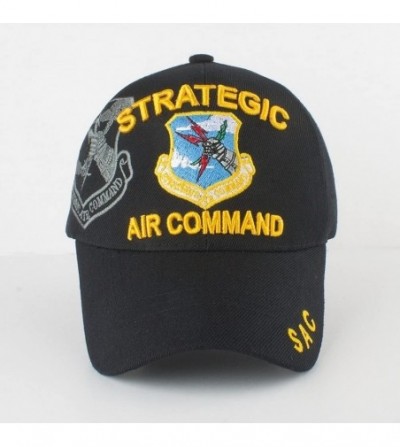 Baseball Caps Strategic Air Command Shadow Mens Cap - Black - CC1866RU933