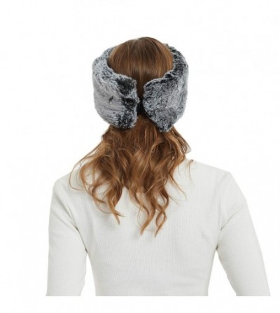 Cold Weather Headbands Headbands Outdoor Earmuffs Hairbands - Black Frost - CK18H3Y059H