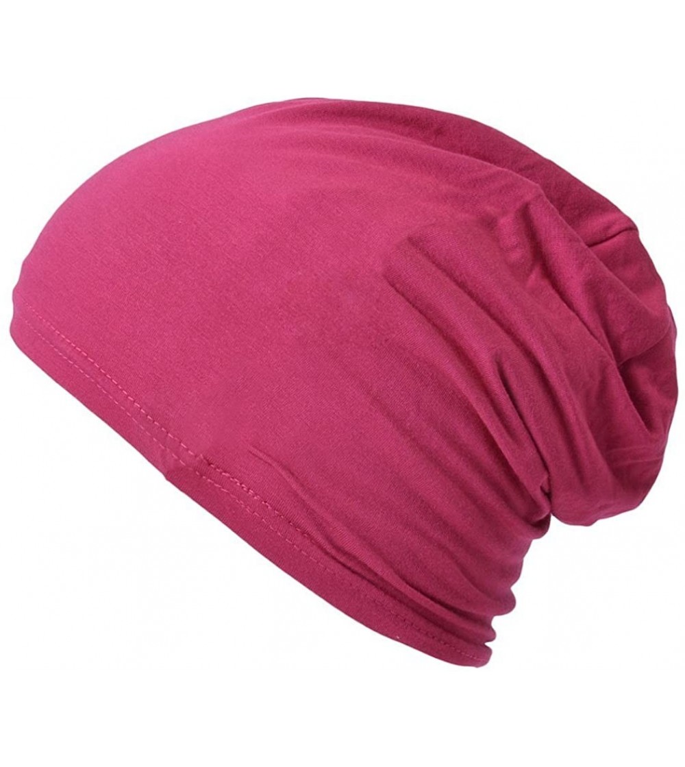 Skullies & Beanies Mens Sports Thermal Beanie - Womens Fitness Cap Fast Dry Hat Made in Japan Gym - Pink - C911BAI4WQ5