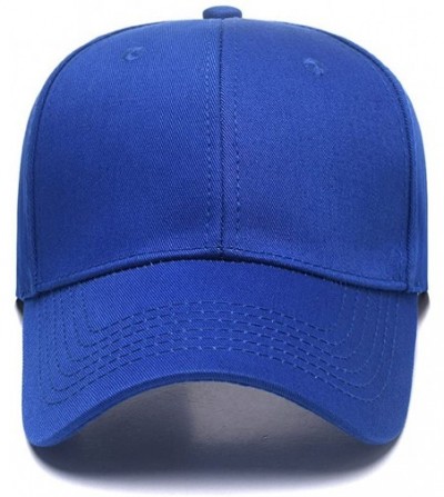 Baseball Caps Custom Embroidered Baseball Hat Personalized Adjustable Cowboy Cap Add Your Text - Blue - CD18H47U2XA
