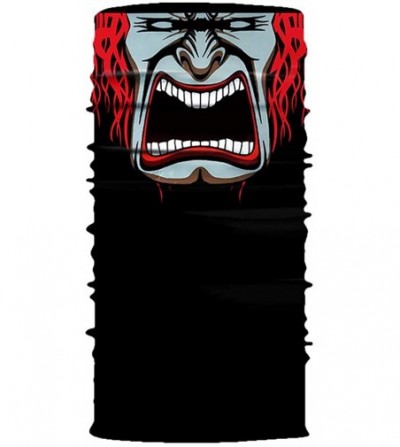 Balaclavas Joker Print Face Mask- Rave Bandana- Neck Gaiter- Scarf- Summer Balaclava for Dust Wind UV Protection - Jkd - CB19...