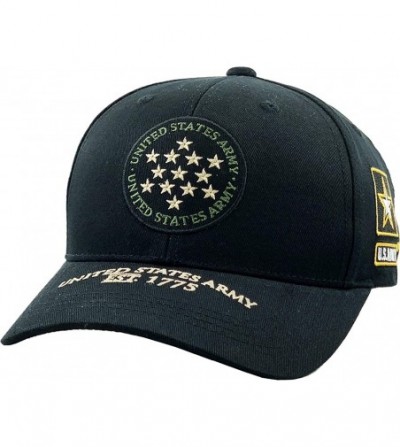 Baseball Caps US Army Official Licensed Premium Quality Only Vintage Distressed Hat Veteran Military Star Baseball Cap - C218...