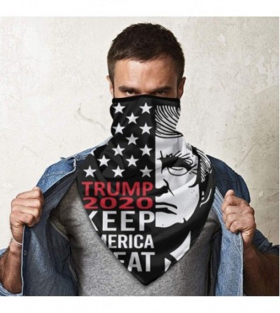 Balaclavas Trump 2020 American Flag Neck Gaiter Warmer Windproof Dust Face Cover Outdoor Balaclava Scarf Bandana Men Woman - ...
