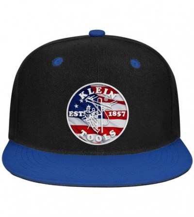 Baseball Caps Unisex Dad Cap Trucker Hat Casual Breathable Baseball Snapback - Blue1 - CT18AI90M5M
