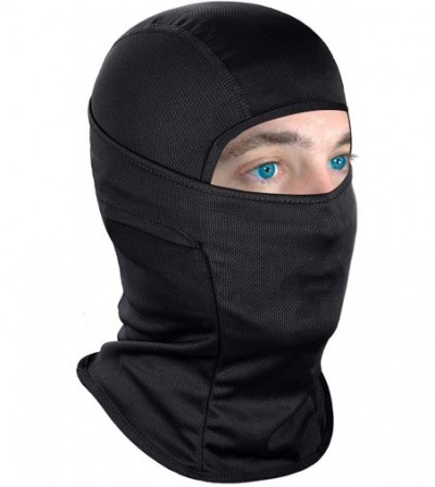 Balaclavas Balaclava Face Mask UV Protection for Men Women Ski Sun Hood Tactical Masks - Black - CY18QGHNH6G