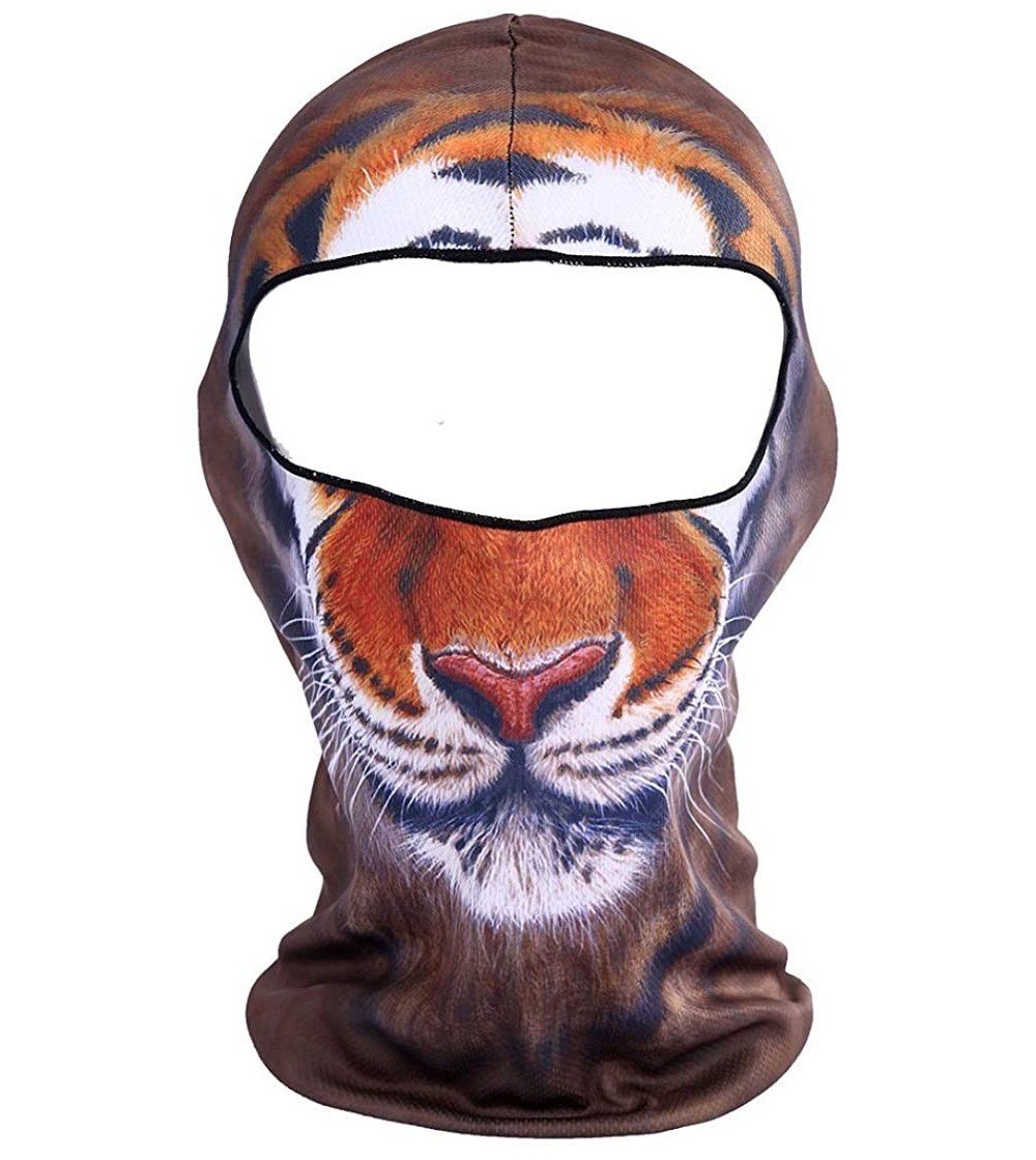 Balaclavas Balaclava Ski Mask- Thin Breathable 3D Bandana Full Face Ninja Masks - Bb-04 - C5184SCUDAL