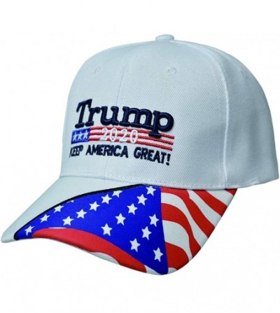 Baseball Caps Trump Cap 2020 Keep America Great USA Baseball Caps Embroidered Donald Trump Hat Adjustable hat - CK18UTKGITT