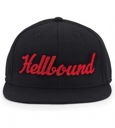 Baseball Caps Hellbound Flat Bill - CK18ODW8Y54