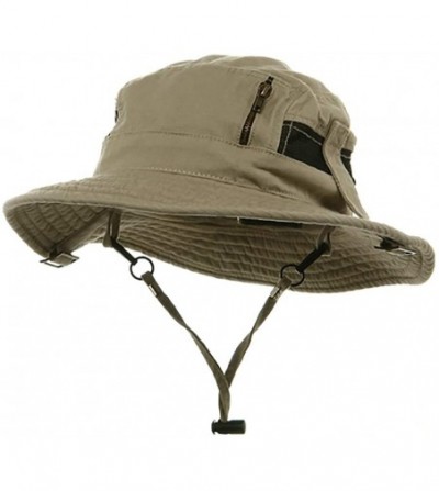 Sun Hats Canvas Fisherman Hat-Khaki - CJ11IZNDFP3