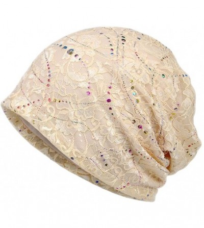 Skullies & Beanies Women's Baggy Slouchy Beanie Chemo Hat Cap Scarf - 2 Pack-u - CK18S3KU4H0