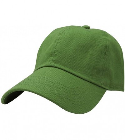 Baseball Caps Classic Baseball Cap Dad Hat 100% Cotton Soft Adjustable Size - Forest Green - C612OC20H9T