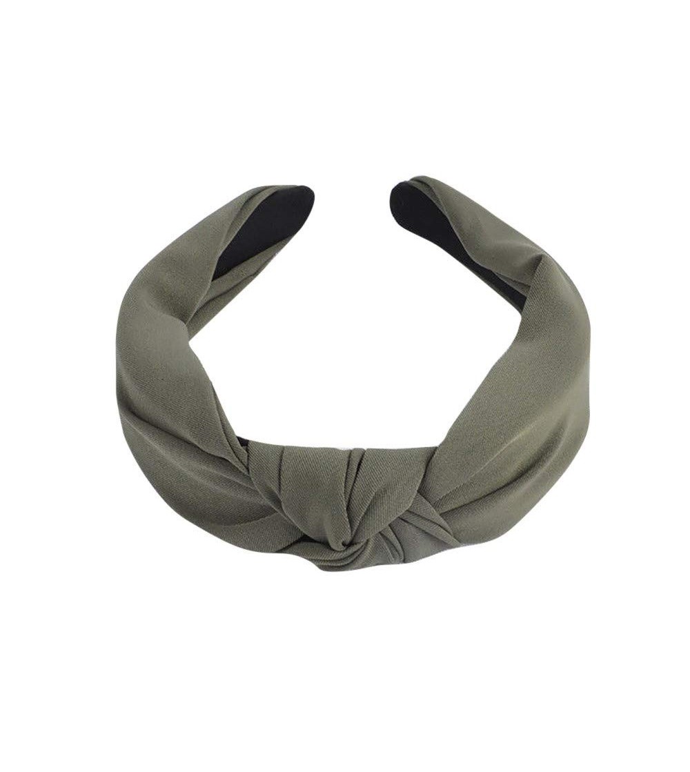 Headbands Sweatband Lightweight Headbands - Army Green - CN18KD8QKEH