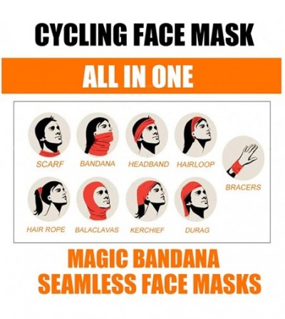 Balaclavas Cooling Neck Gaiter Face Mask for Men Women Outdoor - Camouflage Bandana Dust Wind Balaclava Headwear - CO198KH4SDN
