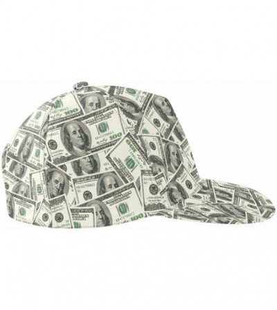 Skullies & Beanies 100 Dollar Bills Classic Dad Hat Adjustable Plain Cap - C718EEETYWN