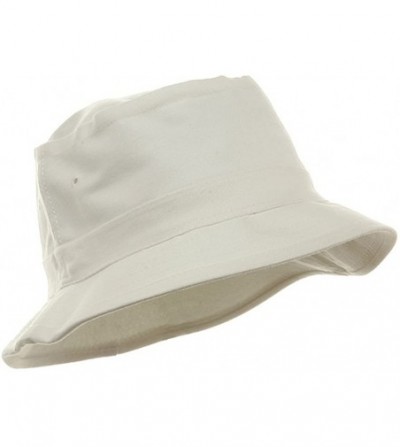Bucket Hats Fishing Hats (03)-White for Hiking Camping Golf Sun Block (L/XL) W12S44C - C51118P36Y5