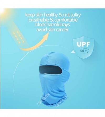 Balaclavas Balaclava Sun/uv face mask UPF 50+ ski mask Neck Gaiter face Scarf Outdoor Sports 3pack - CH18TQMDXXH