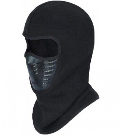 Balaclavas Winter Full Face Mask Cover Anti-dust Balaclava Windproof Ski Mask for Winter Outdoor Sports - Black - CW18HACNQIC