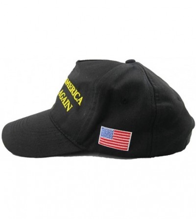 Baseball Caps Donald Trump Cap Make America Great Again USA Baseball Hat - Black - CT18E050XML
