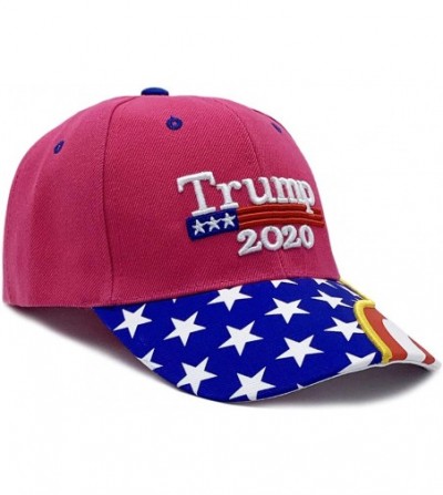 Skullies & Beanies Make America Great Again Donald Trump Cap Hat Unisex Adjustable Hat - 014 Rose - CX18ARCH79Q