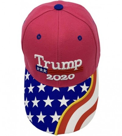 Skullies & Beanies Make America Great Again Donald Trump Cap Hat Unisex Adjustable Hat - 014 Rose - CX18ARCH79Q
