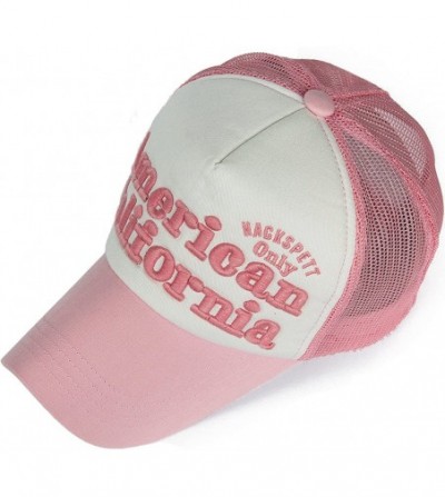 Baseball Caps Mesh Back Baseball Cap Trucker Hat 3D Embroidered Patch - Color4-5 - C311Y2HEVJP