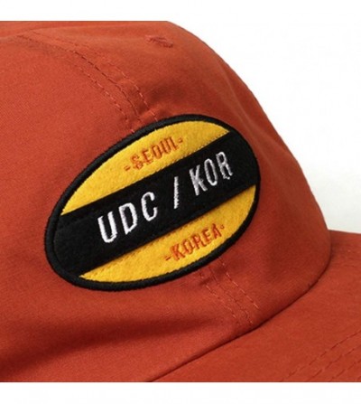Baseball Caps Flat Brim Strapback Adjustable Trucker Cap Snapback for Unisex Hat Engineer Pack Buckel Back Npc Orange - Orang...