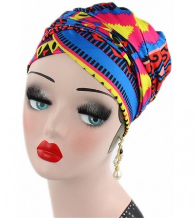 Headbands African Design Headscarf Long Head Scarf Jewish Headcover Turban Shawl Warp Hair African Headwrap - CL186S3U7LH