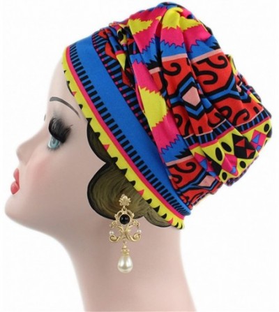 Headbands African Design Headscarf Long Head Scarf Jewish Headcover Turban Shawl Warp Hair African Headwrap - CL186S3U7LH