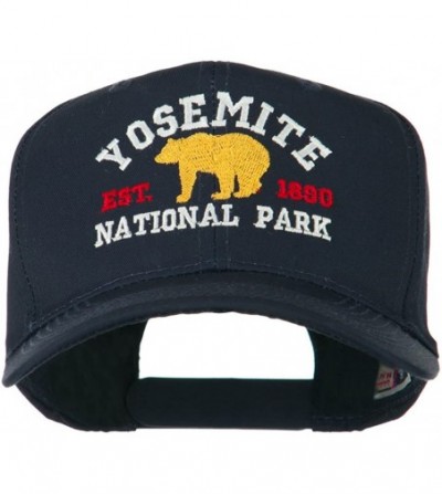 Baseball Caps Yosemite National Park Embroidered Cap - Navy - CG11JBTD9SX