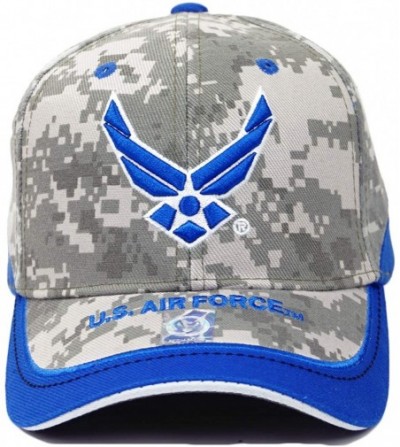 Baseball Caps U.S. Air Force Official Licensed Military Hats USAF Wings Veteran Retired Baseball Cap - Camo 01 - C018LRKOGR6