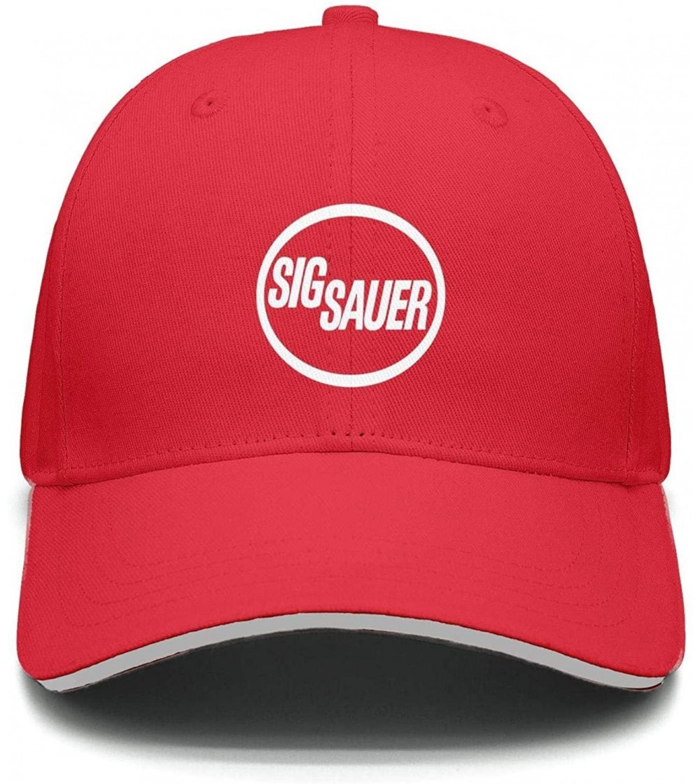 Baseball Caps SIG-Sauer-Logo- hat dad Cap Cotton Fitted - Sig Sauer Logo-2 - CO18QELSDZ2