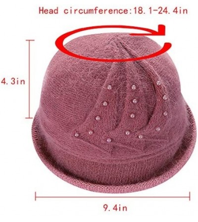 Berets Women Faux Leather Solid Beret French Artist Tam Beanie Hat Cap - 0434 Fushcia - CT18AZZGMKK