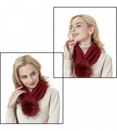 Skullies & Beanies Womens Winter Trendy Slouchy - Dark Red - CZ18HRATN6X