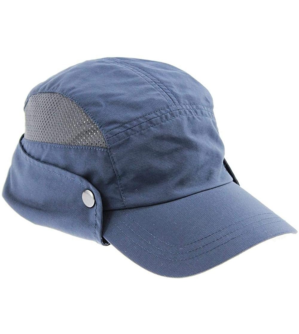 Sun Hats Rainier - Performance Hat w/Foldable Sun Cape - Dark Navy - CU18RAO43HD
