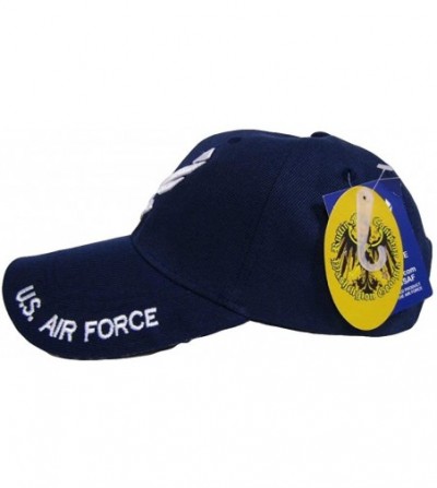Skullies & Beanies Air Force Wings Served With Pride Retired Blue Hat Ball Cap - C9185WCUA9W