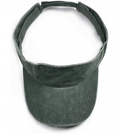 Baseball Caps Sports Sun Visor Hats Twill Cotton Ball Caps for Men Women Adults Kids - 1 Army Green - CE18QX6E4KO