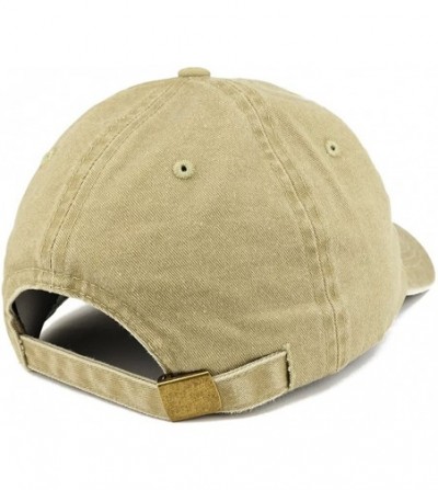 Baseball Caps Drone Pilot Aviation Wing Embroidered Cotton Adjustable Washed Cap - Khaki - CZ18KNHZ8SW
