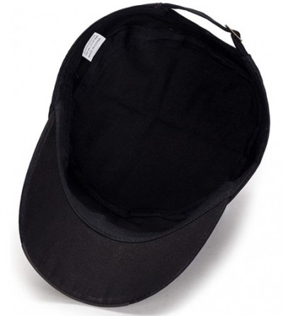Baseball Caps Vitage Baseball Cap Hats Outdoor Golf Sun Cap for Men Man Dat Hat - Black - CK18CT8A0YZ