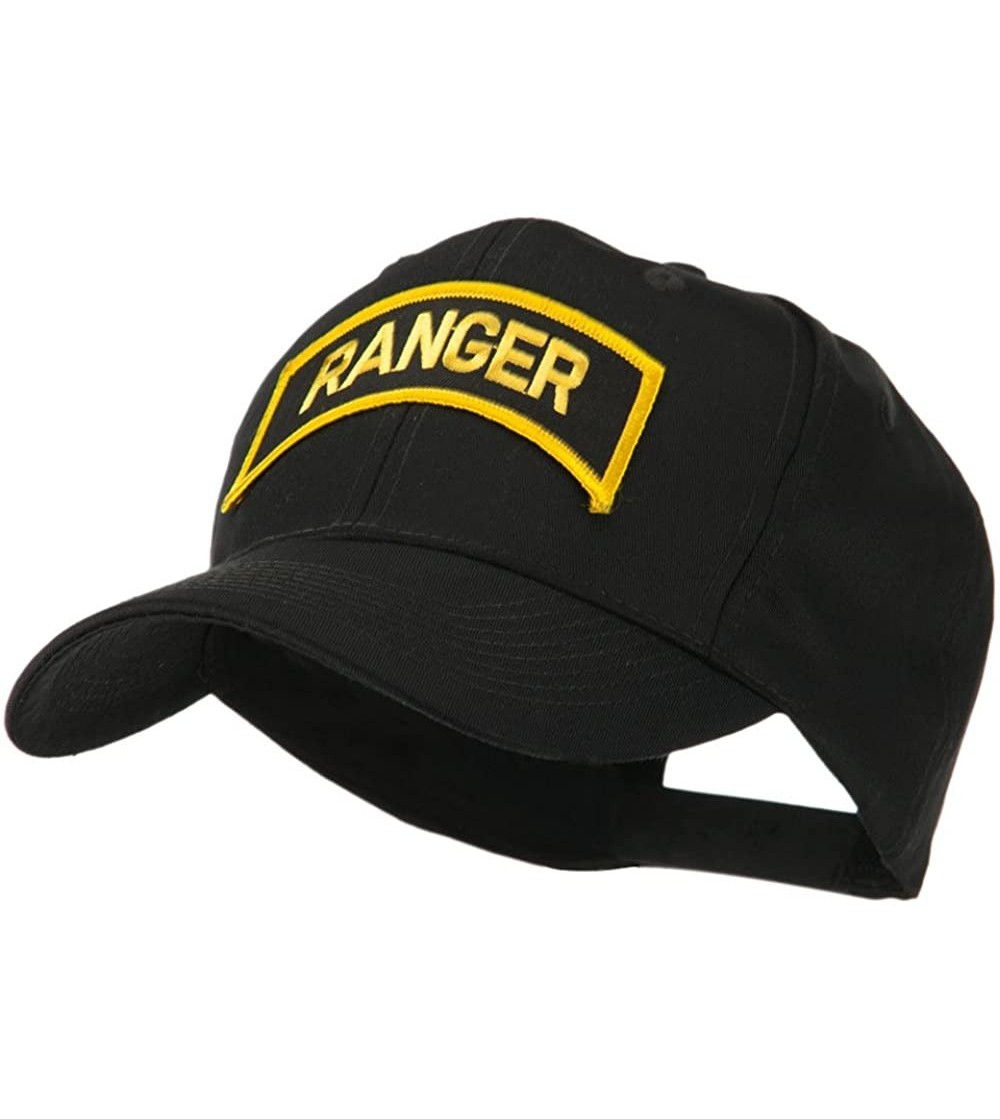 Baseball Caps Military Related Text Embroidered Patch Cap - Ranger Gold - CZ11FITUYXX