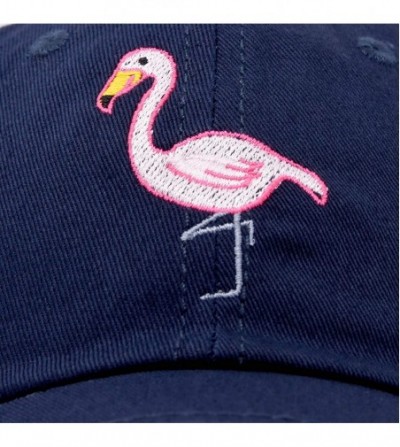 Baseball Caps Flamingo Hat Women's Baseball Cap - Navy Blue - CB18M5RIAT0