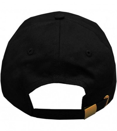 Baseball Caps Blessed Embroidered Unisex Women Dad Cap Adjustable Strapback Baseball hat - Black - C518ZXT5EZK