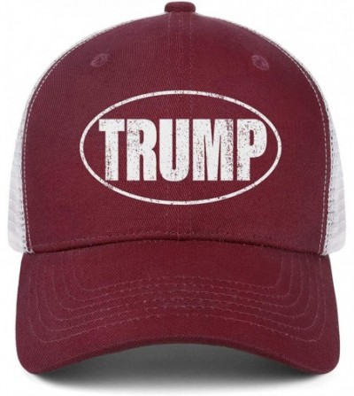 Baseball Caps Trump-2020-white-and-red- Baseball Caps for Men Cool Hat Dad Hats - Trump 2020 White-18 - CI18U0LISR3