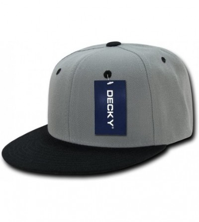 Baseball Caps Men's Flat - Grey/Black - C31199Q9095