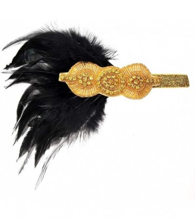 Headbands 1920s Accessories Themed Costume Mardi Gras Party Prop additions to Flapper Dress - C-2 - CE18NO94NOL